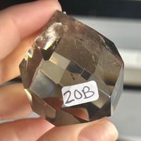 Image 2 of Smoky Quartz Faceted Flame (20B)