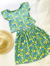 Ready Made Lemons Crop T/Laura Skirt Set with Free Postage 