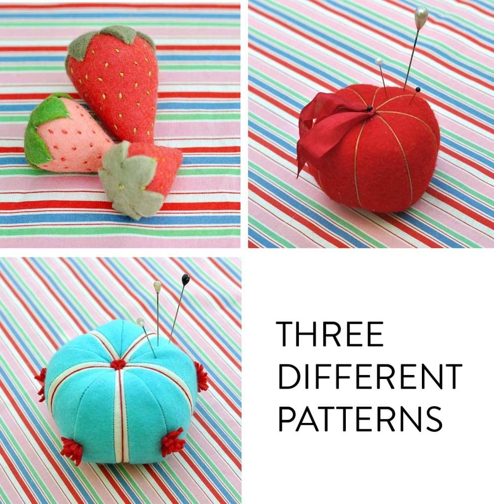 Free pattern - how to make a felt pincushion – TREASURIE