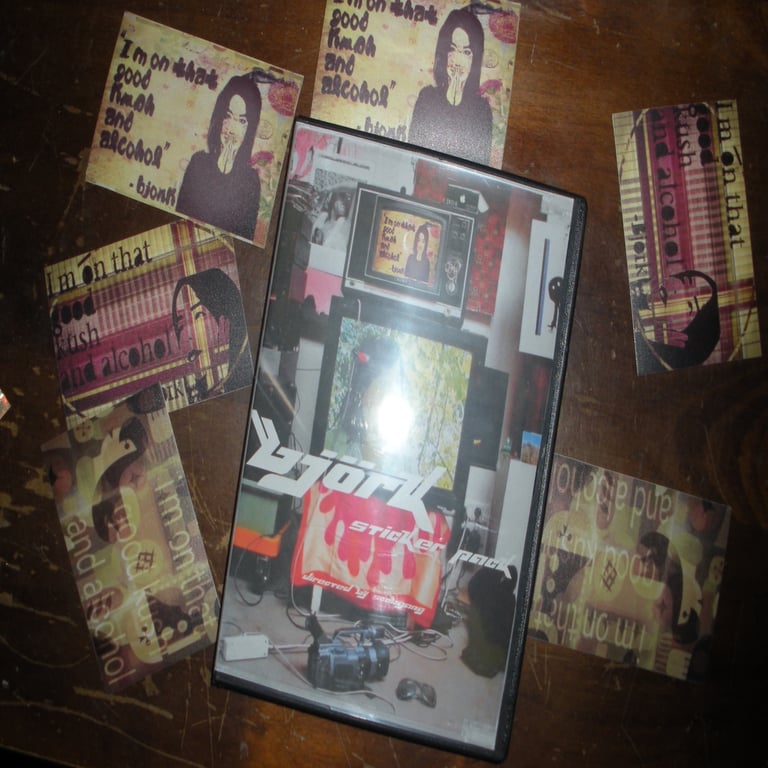 the bjork sticker pack
