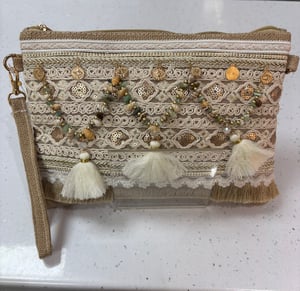 Image of Shell Tassel Crossbody Bag