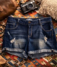 Image 4 of Size 16 no boundaries denim shorts #874*10 (Gently Used)