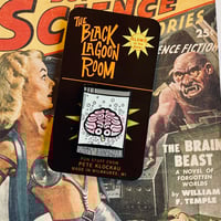 Image 2 of ABBY NORMAL 1.5” Glow-in-the-Dark Brain Soft Enamel Pin