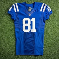Image 1 of 2015 Nike NFL Team-Issued Game Jersey Indianapolis Colts Andre Johnson Team COA