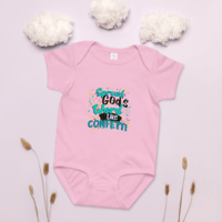 Image 1 of Baby jersey bodysuit (SPREAD GOD'S WORD LIKE CONFETTI)