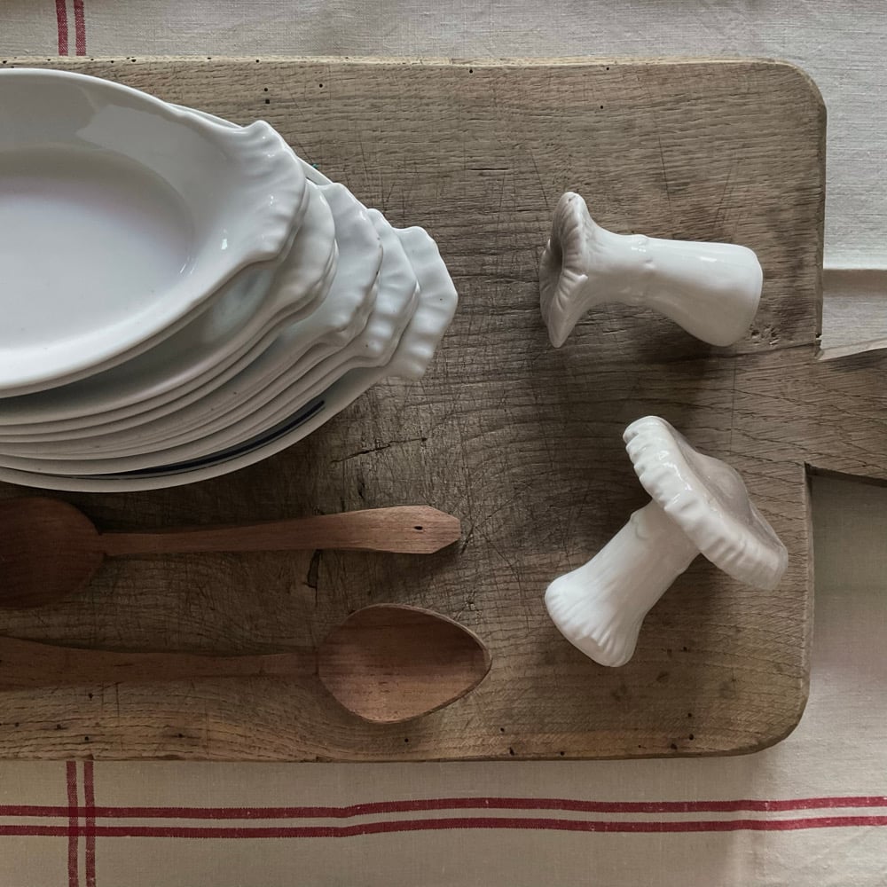Image of Ceramic Mushrooms (pair)