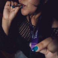 Image 8 of Too High Lanyard (Purple)