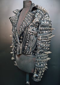 Image 9 of MAIDEN FEAR OF THE DARK BIKER JACKET 