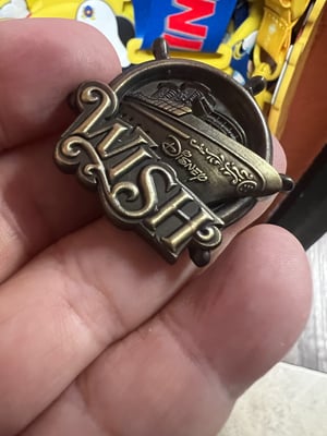 Image of L.E. 50 "Wish" DCL 1.5" Inspired Enamel Pin