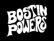 Image of Bostin Powers Design - Black, available as Tee Shirt and Poster