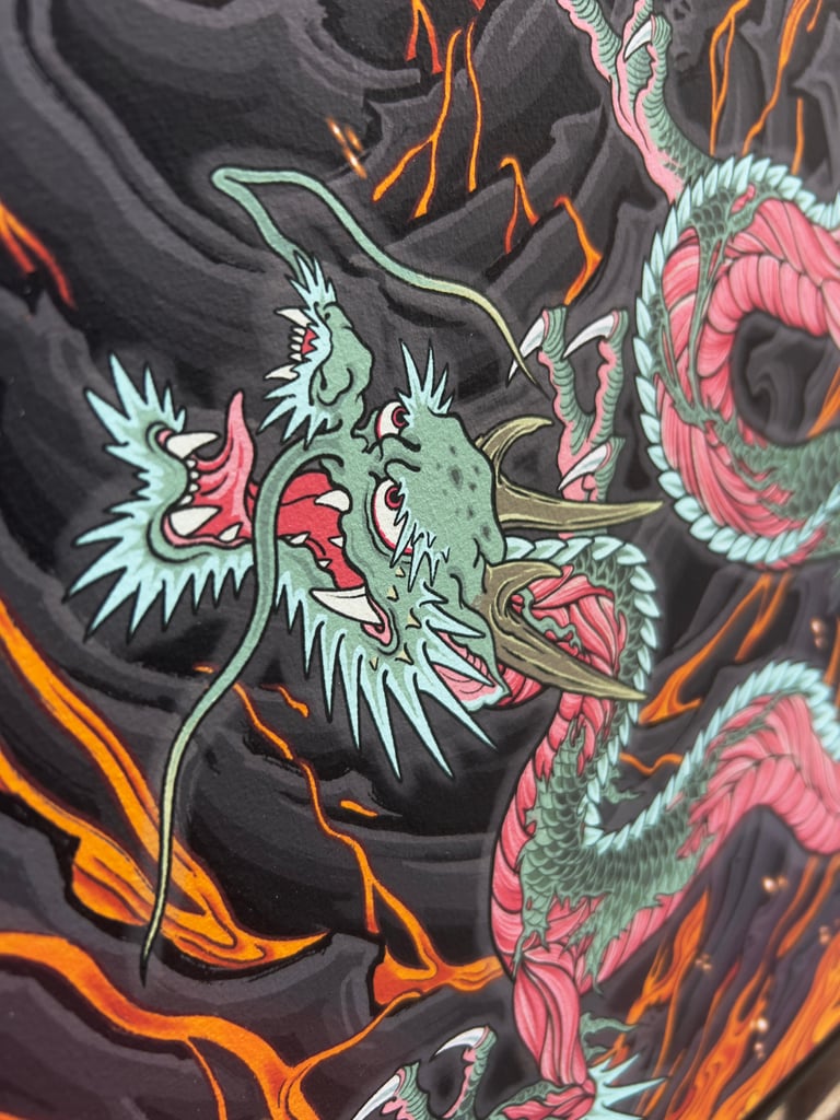 SKINNED DRAGON by Denis Kovaltchuk Image 2