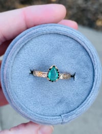 Image 1 of Reserved For The Fabulous s . Balance Due On Your Emerald Ring