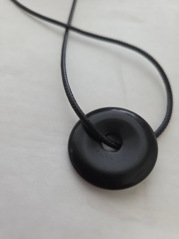 Image of Black Obsidian necklace
