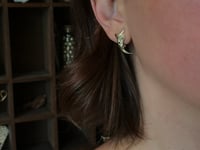 Image 4 of Brass jawbone earrings 
