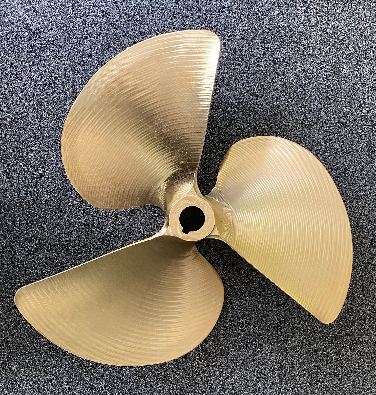 ACME 515 SKI BOAT PROPELLER LH 13 x 12 (1 1/8" SHAFT) 3 BLADE Lewis Boats
