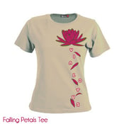 Image of Falling Petals LADIES TEE shirt!
