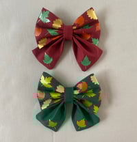 Image 1 of Autumn Leaves Sailor Bows / Bow Ties