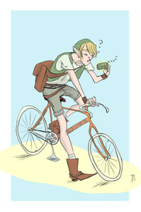 Image of Hipster Link Postcard Pack