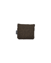 Image 1 of Wool Houndstooth And Black Leather Mallet and DF3 Putter Cover