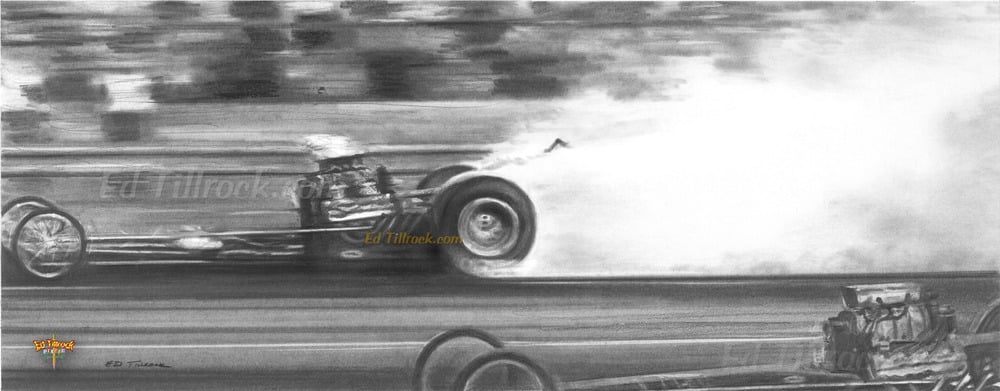 Image of "Digger" Signed & Numbered 16x30 Giclee' Print