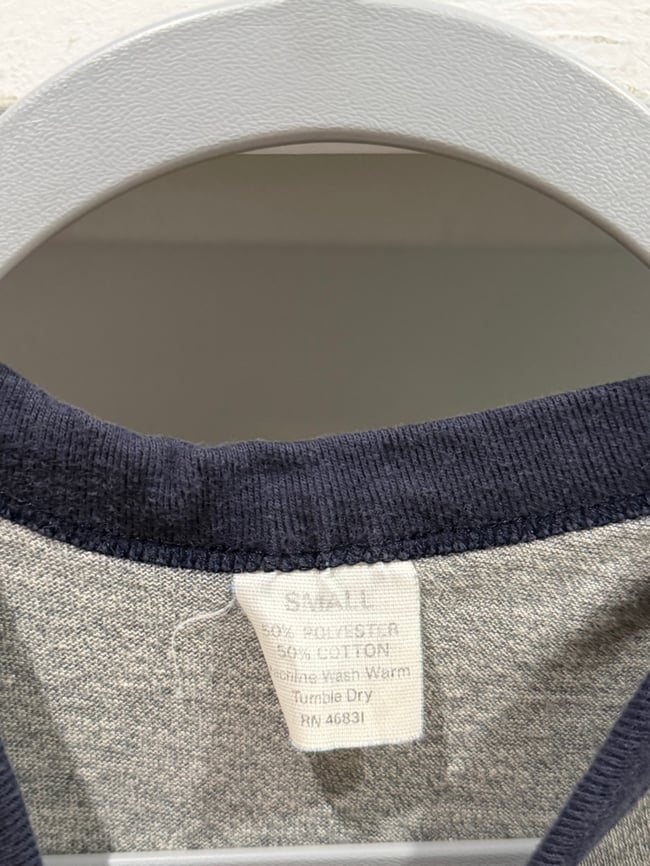 Grateful Dead 1982 Tour Ringer Shirt — Size SM