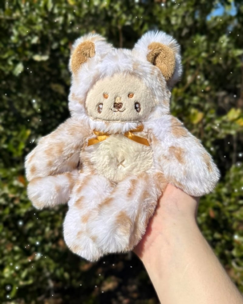 Image of Braden Butter Pecan Leopard Baby Noodle