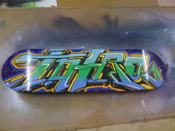 Image of INTRO Graffiti Skateboard 