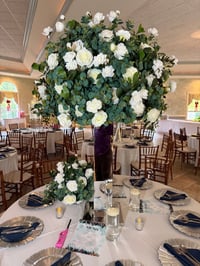 Image 1 of 80cm/60cm/35cm/Ring Greenery Flower