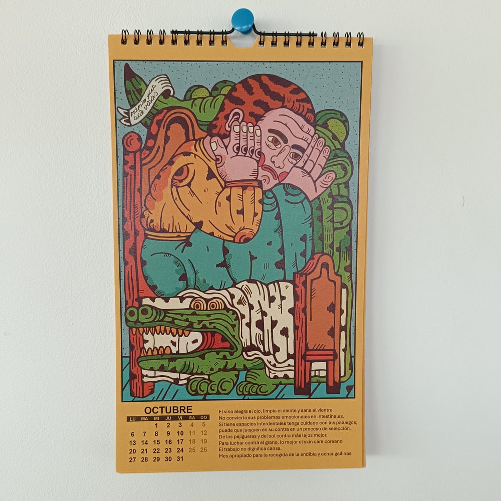 Image of Calendario Percales 