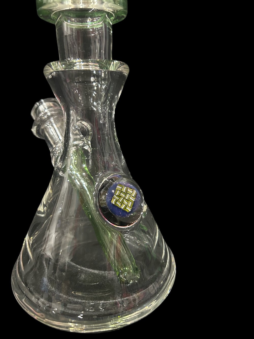 Image of Accented Millie worked 13 inch beaker bong