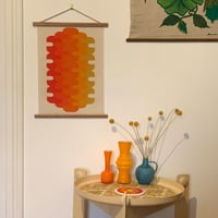 Image 2 of ‘Altogether’ Organic cotton Wall Hanging Vintage Groove Design