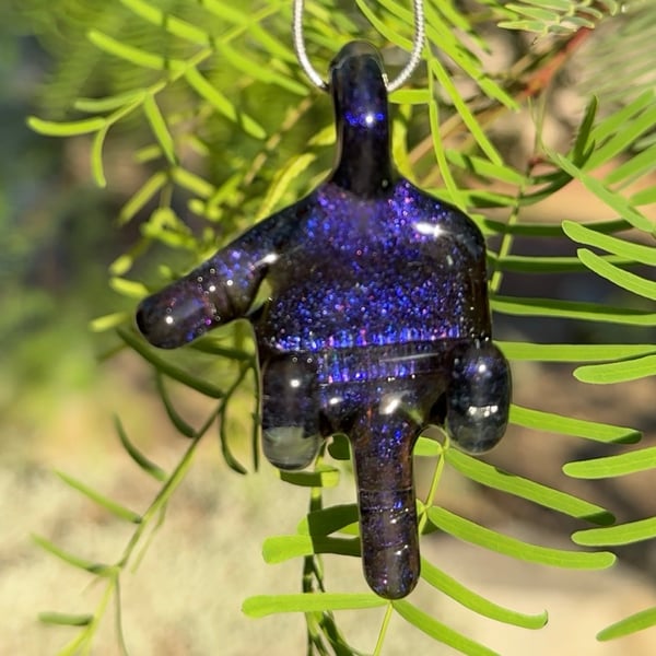 Image of Purple Dichro Middle Finger