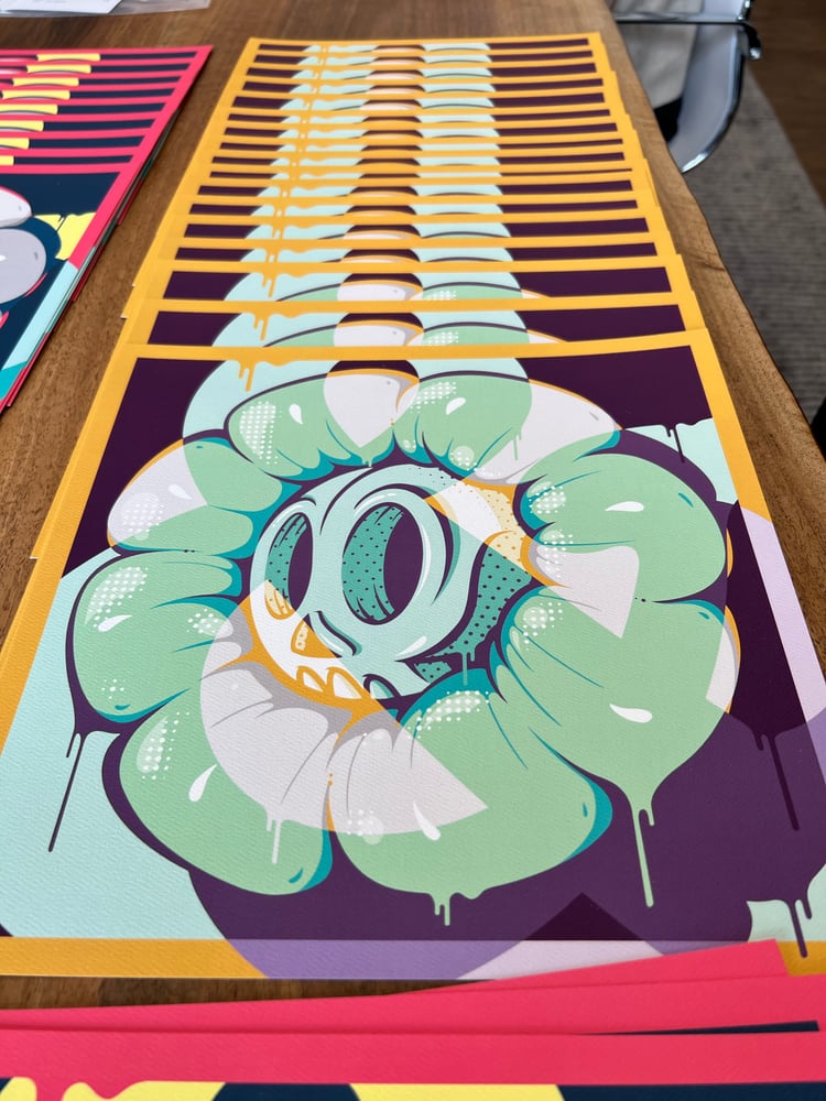 Image of Skull & Flores  (Artist Proofs)