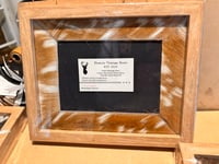 Image 2 of Cow Hide Photo Frame