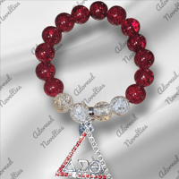 Image 3 of ANA826185 - Glass Bead Bracelets Delta Charm