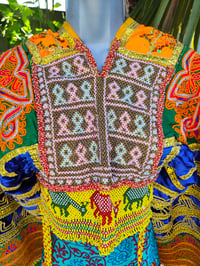 Image 10 of Vintage Fez tribal top charm detail 34 inches chest