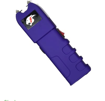 Image of Cheetah Mega Force Flashlight Stun Gun, Purple