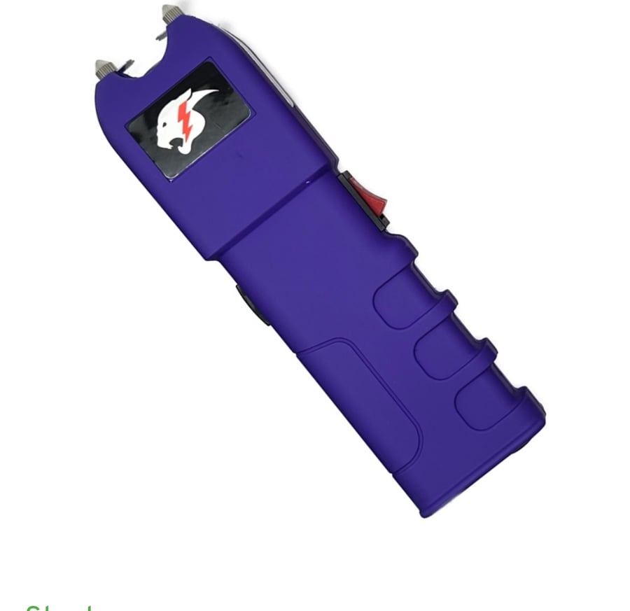 Image of Cheetah Mega Force Flashlight Stun Gun, Purple