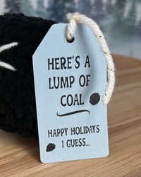 Image 6 of Lump of Coal Burnt Marshmallow Stress Ball 