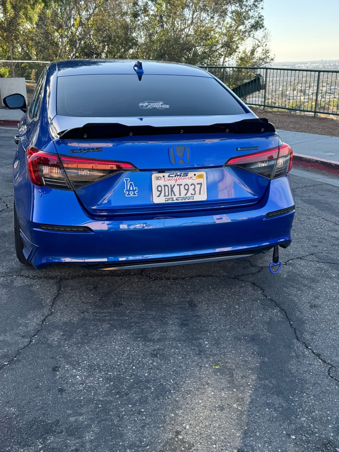 Image of 2022-2025 civic sedan wickerbill spoiler