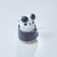 Image 6 of Gojo Cat Ceramic Figurine 4 (Discount Price Due To Imperpection) 