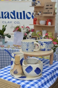 Image 10 of "Beach, My Muse" Shortie Mug 8 in Blueberry Jam