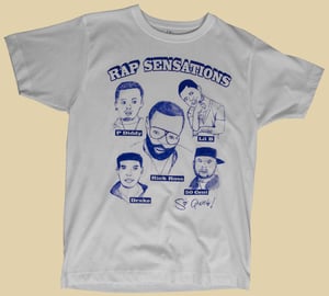 Image of RAP SENSATIONS - BIRO BLUE *** SOLD OUT ***