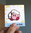 CHEF KIRBY PLUSHIE ENAMEL PIN