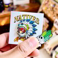 Image 2 of Jaguar Natives w/ Cactus Pin