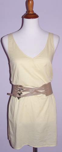 Image of See BY Chloe Sand Linen Tunic Top