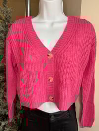 Image 1 of Sweetheart Knit Cardigan