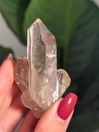 Image 3 of NATURAL TRIPLET SMOKEY QUARTZ POINT -BRAZIL- F