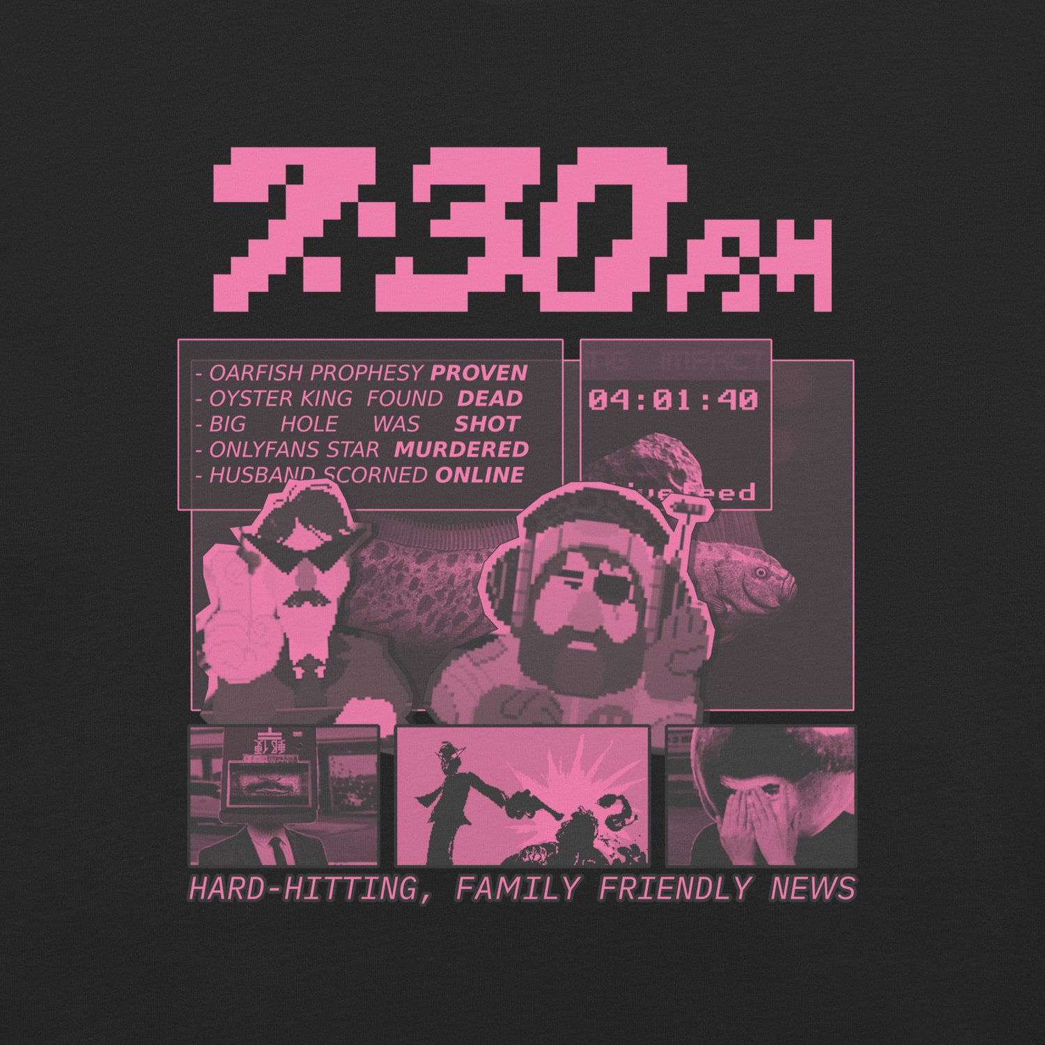 7:30 PM News Memorial T-Shirt