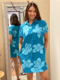 Image 4 of Anuhea Teal Orchid dress